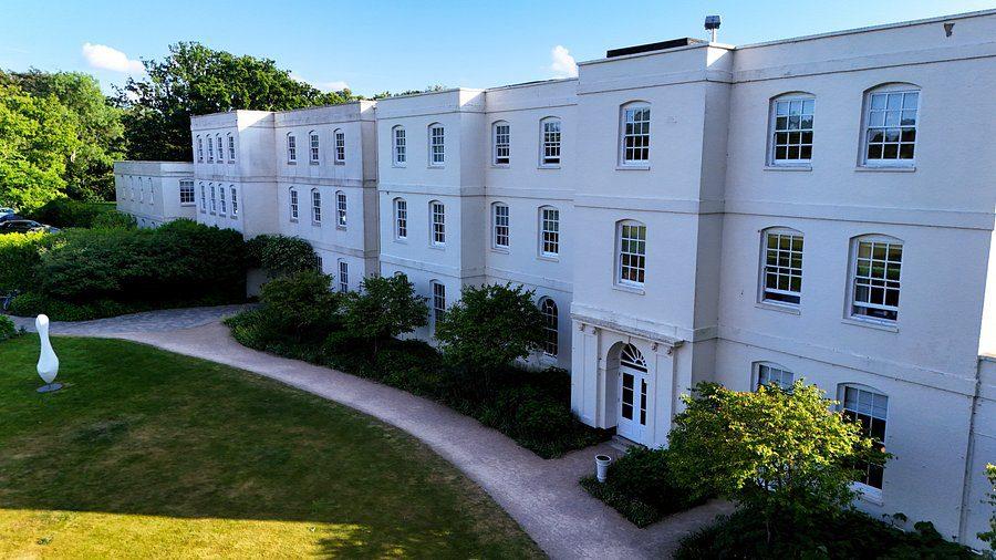 Sopwell House 1 White venue building exterior with a landscaped garden pathway