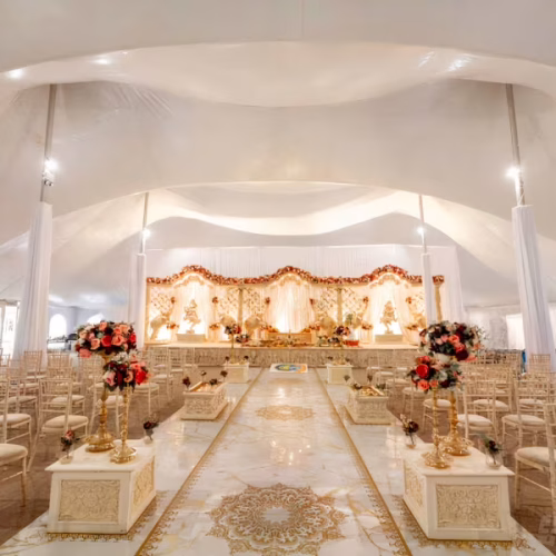 chigwell marquees internal banquet decor and set up